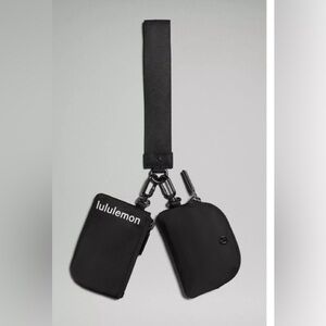 Lululemon dual pouch wristlet